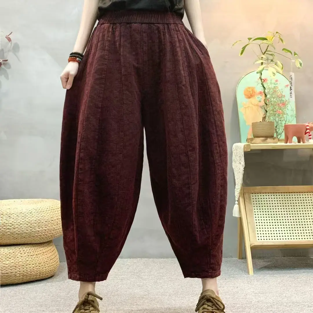 2653南瓜裤20片宽松舒适透气性佳的时尚哈伦多色可选