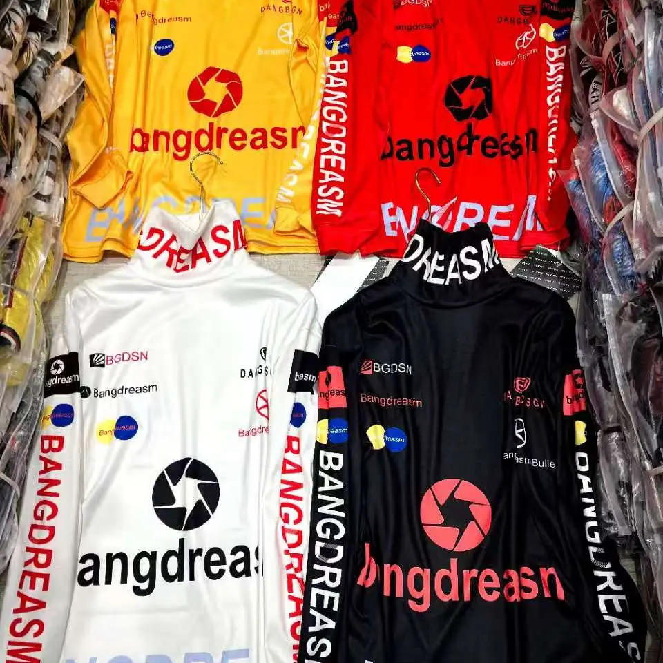 欧货加厚半高领上衣女2025秋冬新款潮牌彩色字母宽松中长款套头衫