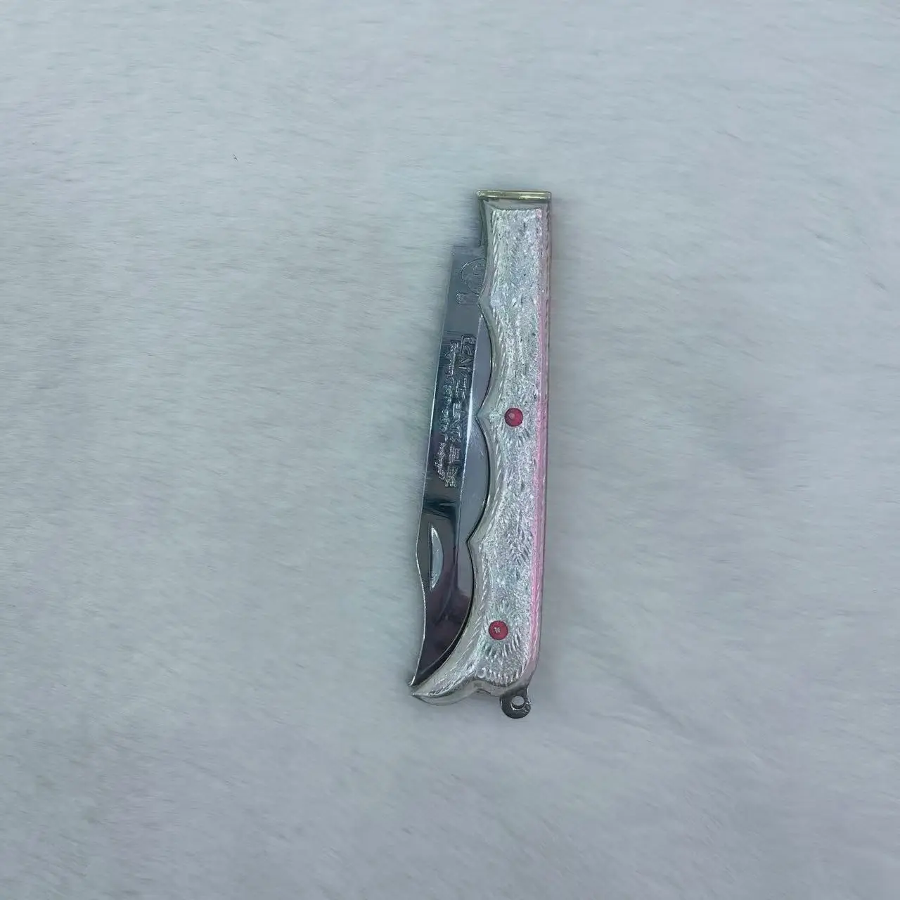 手工打造精美多功能折叠刀可收藏把玩适用于水果切肉