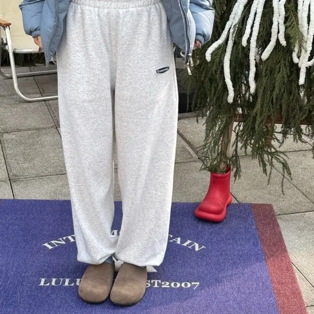 【H店专属】luluzou小个子神裤束脚加绒显腿长日常通勤简约
