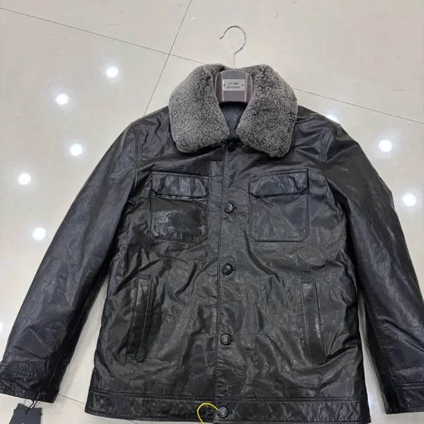 男士真皮 头层牛皮 羽绒皮衣1908