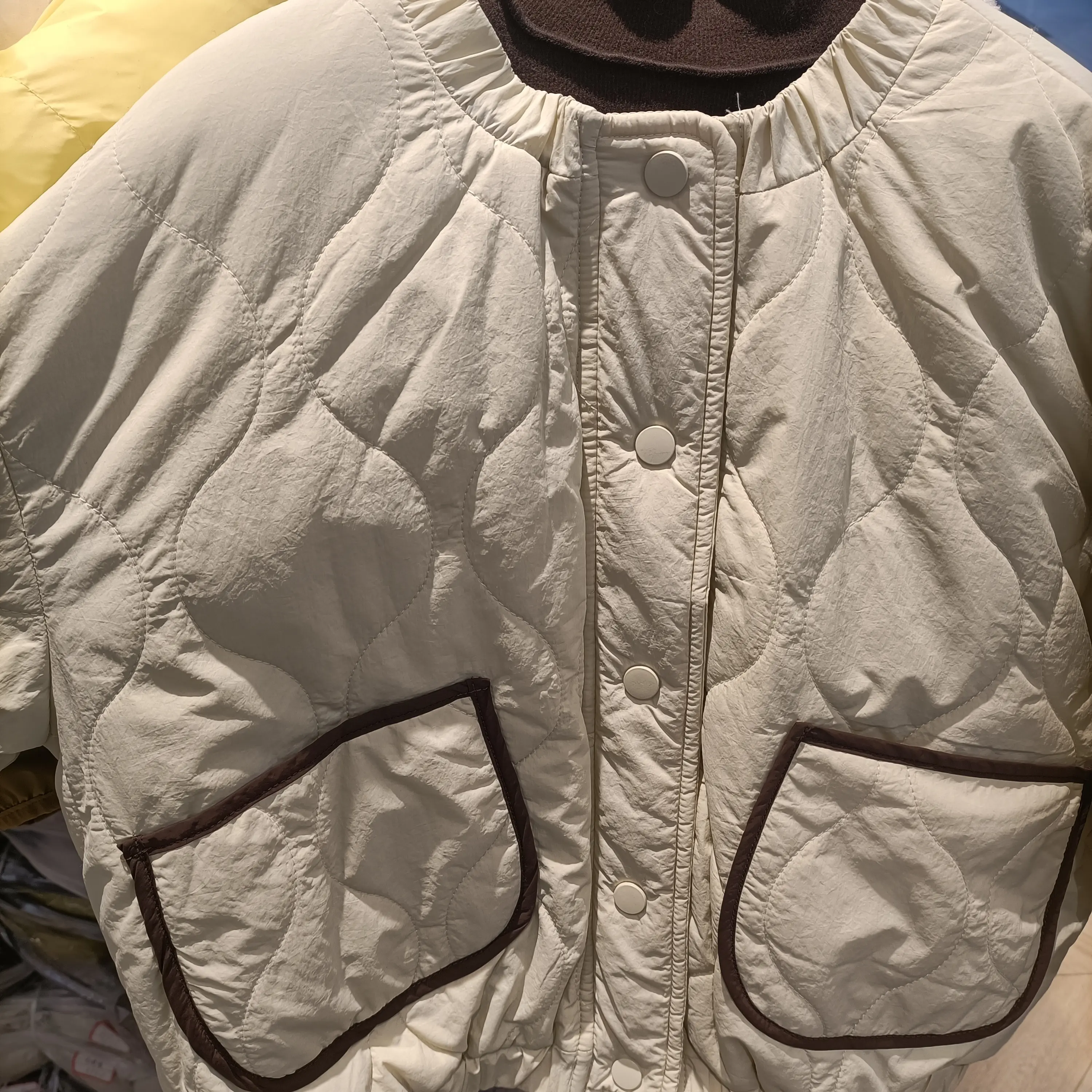 女童冬季加厚夹棉韩版棉服外套