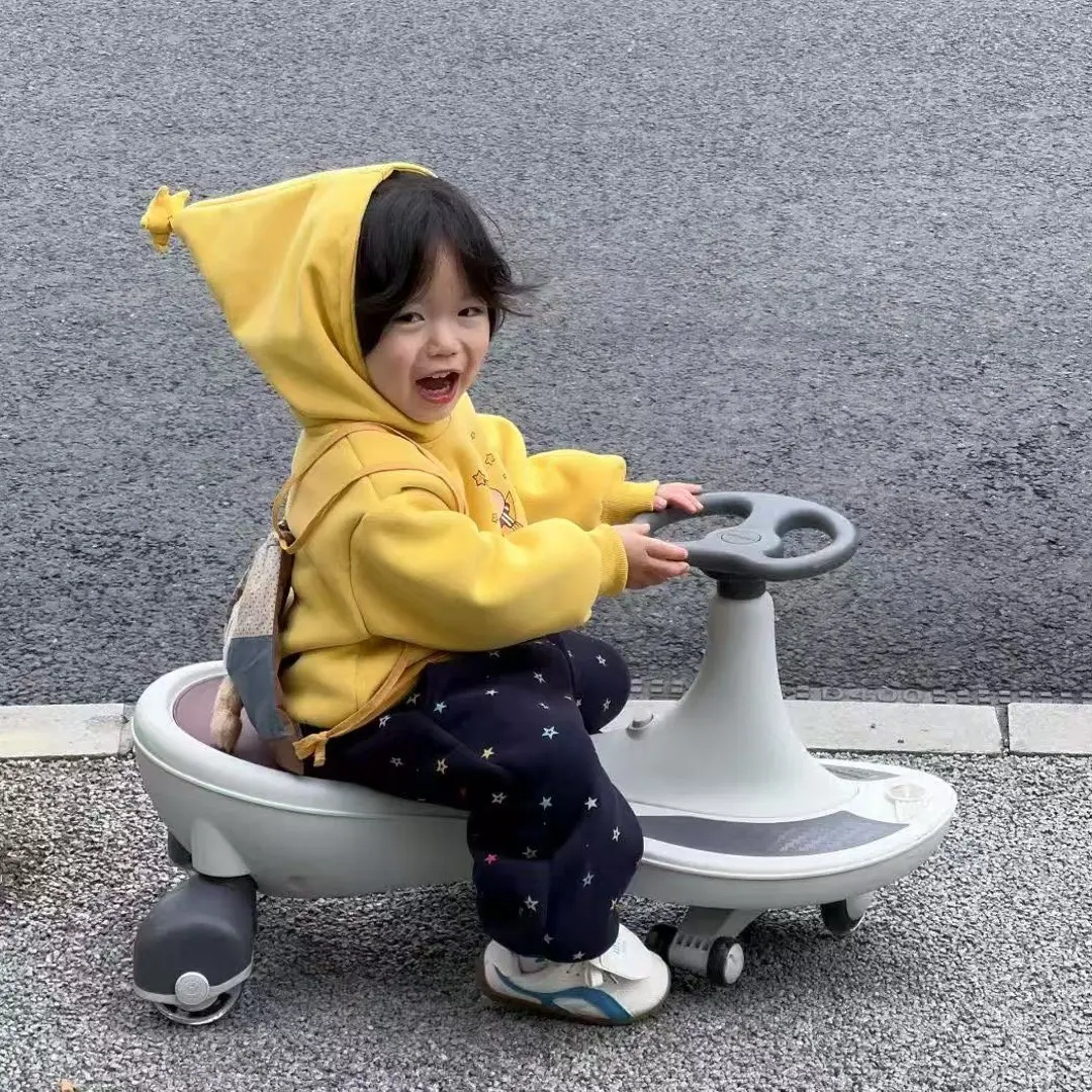 星星人加绒卫衣套装卡通印花加绒加厚韩版秋冬洋气保暖