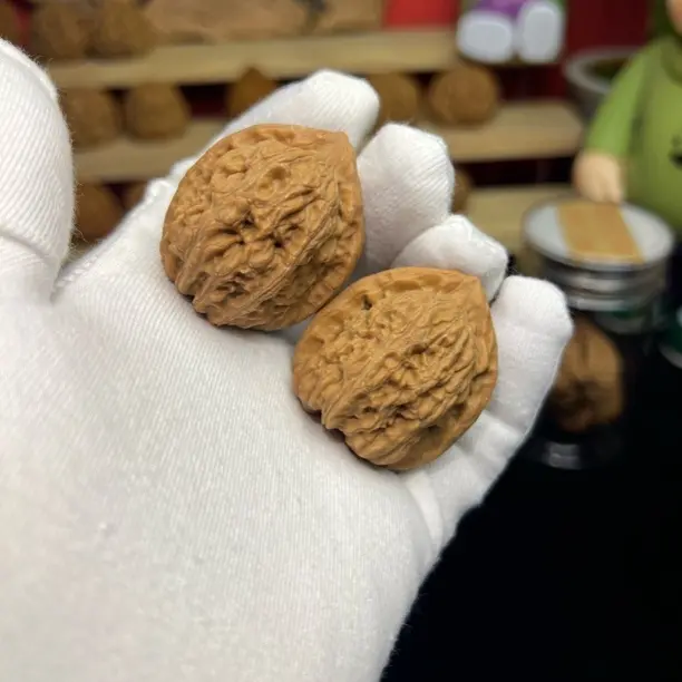 原色精配对全品赤龙文玩核桃一物一图