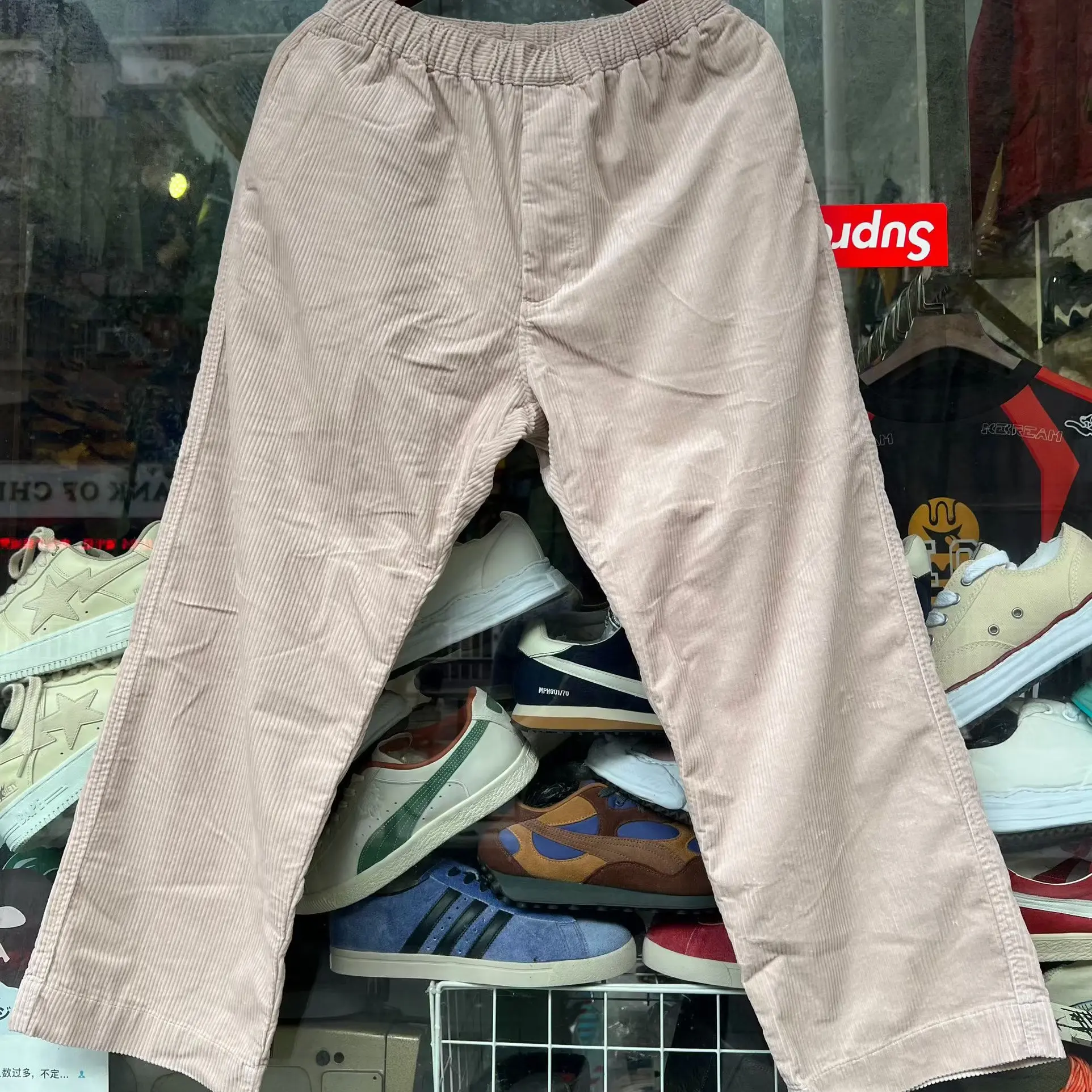 Danton秋冬新款灯芯绒休闲裤，三色入