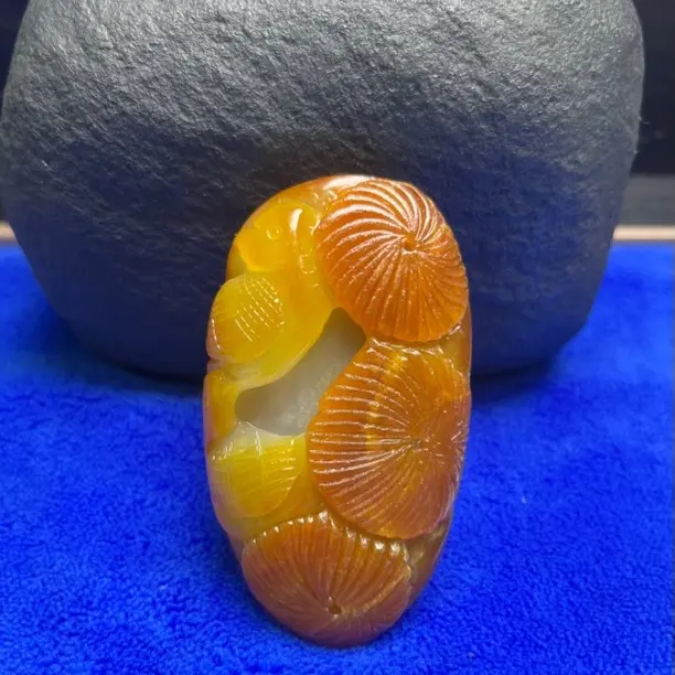 新疆和田玉安居乐业84克