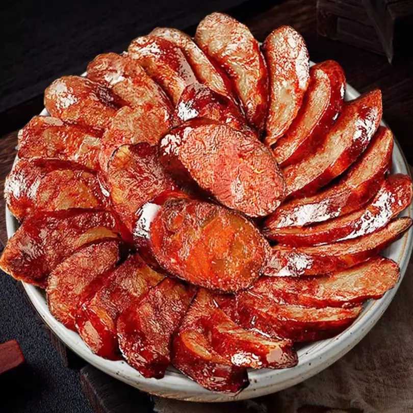 现称正宗湖南原味麻辣微熏腊肠农家美味肉肠