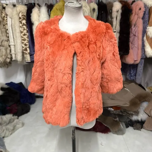 常规红色圆领中长款短款乌木黑棕均码