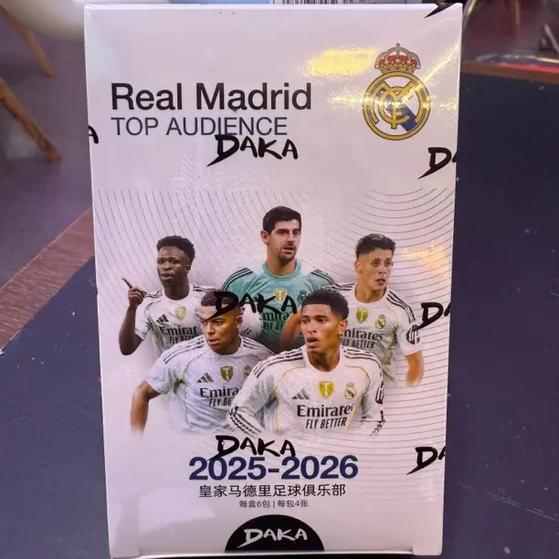 皇家马德里足球球星卡盲盒代拆