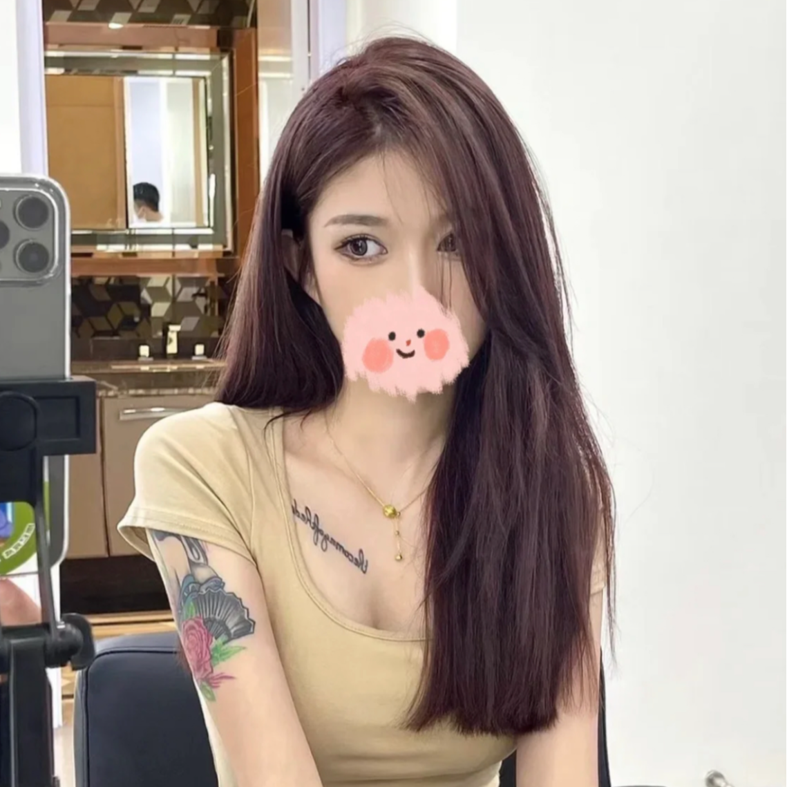 树莓雾紫色染发膏2024流行发色显白染发剂自己在家染发