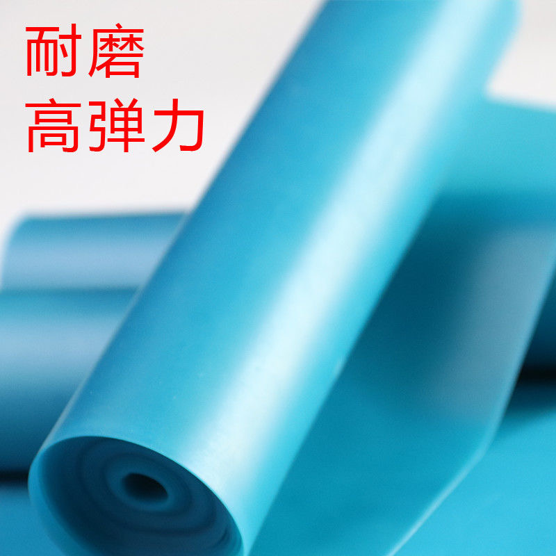 透明蓝出速高扁皮筋防冻加厚皮筋高弹力耐用暴力有架长短户外皮筋