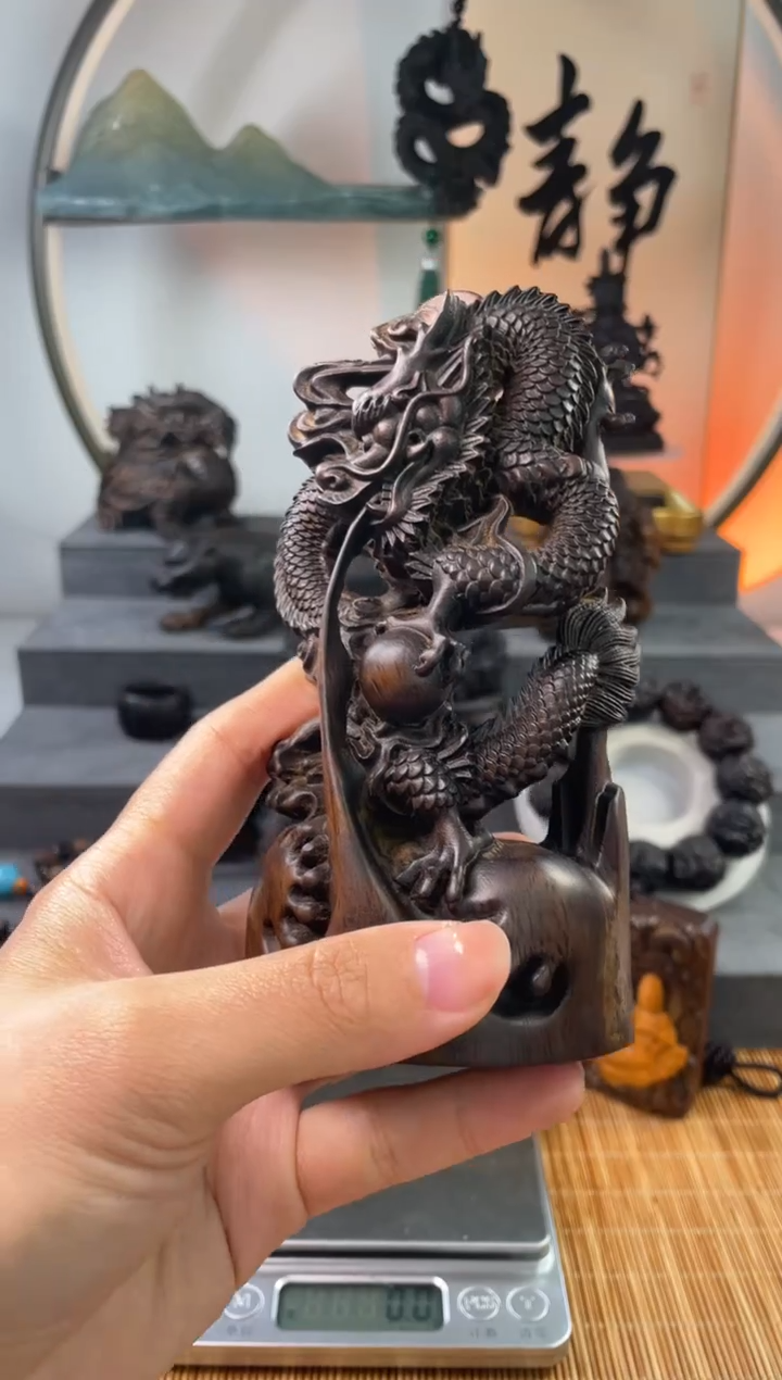 【闪购商品】龙吸水摆件