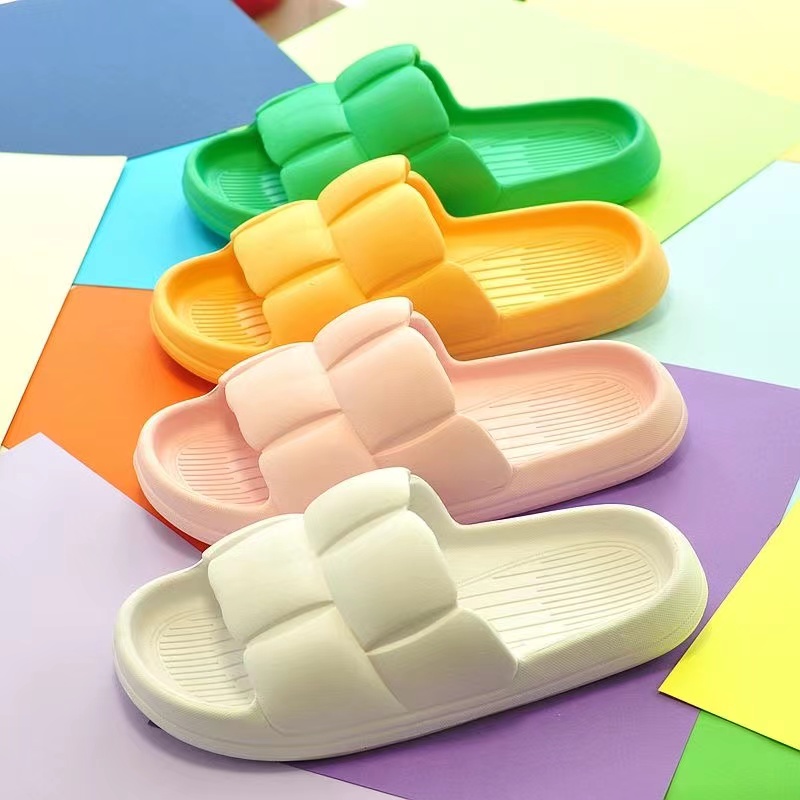 居家拖鞋女夏季室内花瓣防滑家用厚底情侣浴室洗澡软底男士G63