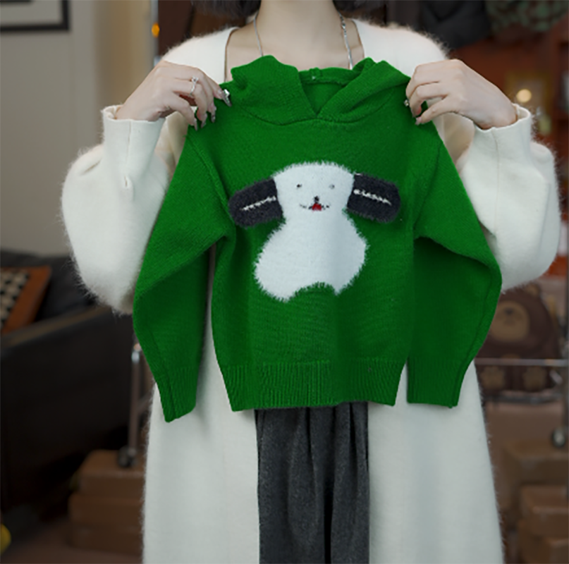 2025年早春新款韩版儿童百搭时尚洋气加厚高领针织毛衣上衣