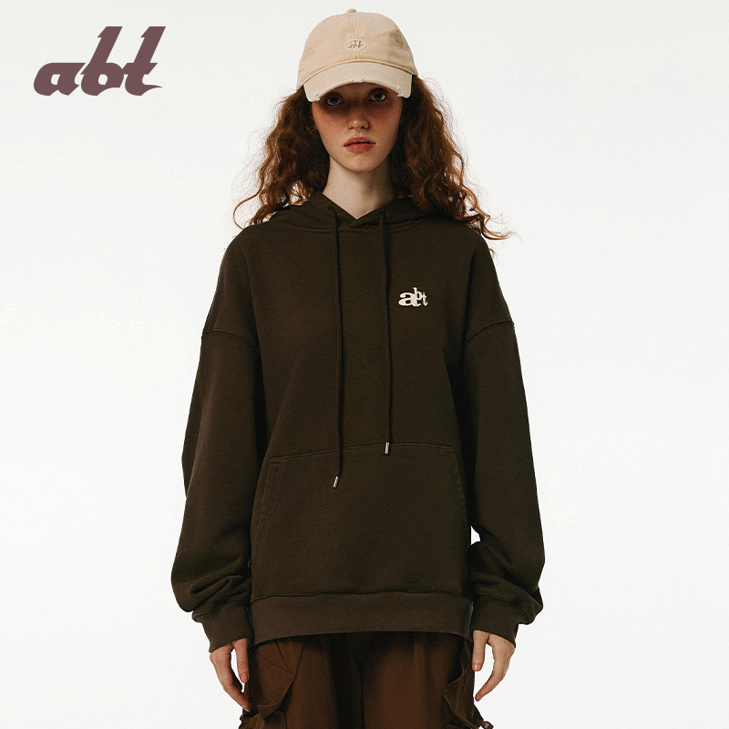 ABT 连帽撞色印花卫衣 abt2023115