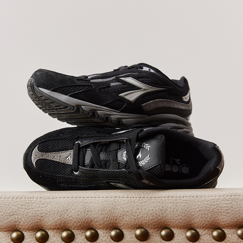 diadora/迪亚多纳男女复古黑潮流低帮运动休闲鞋慢跑鞋MYTHOS