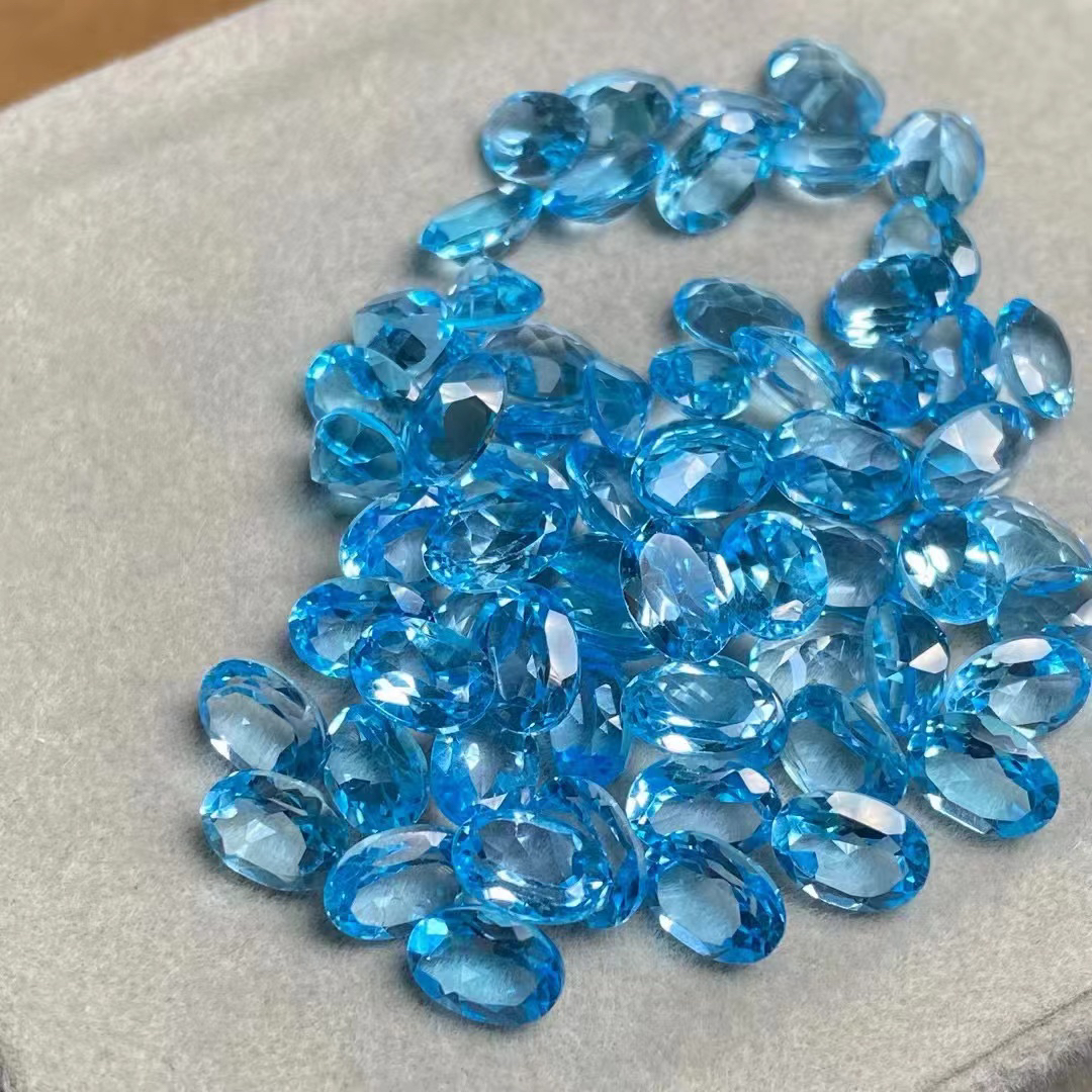 天然托帕石5*7多样性发其一