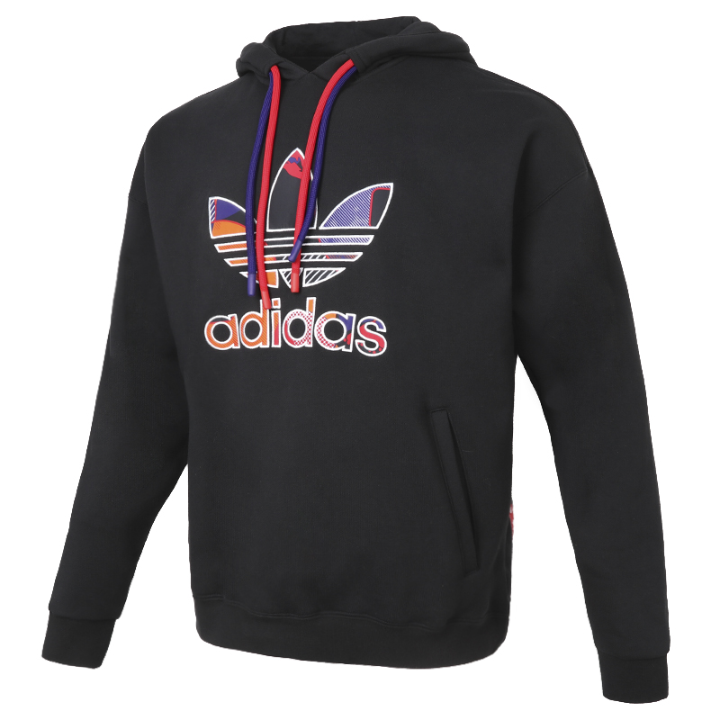 Adidas/阿迪达斯三叶草正品连帽运动衫男休闲运动服套头衫 GP1865