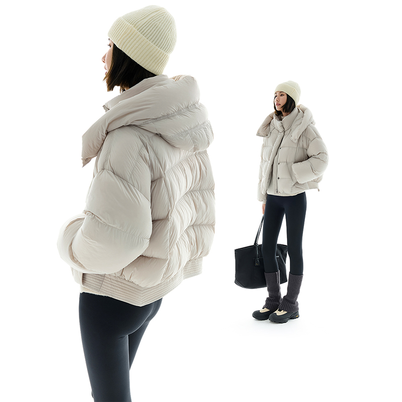 CLOUDSPACE/云上生活【立冬】轻薄双门襟连帽防风上衣2024冬外套