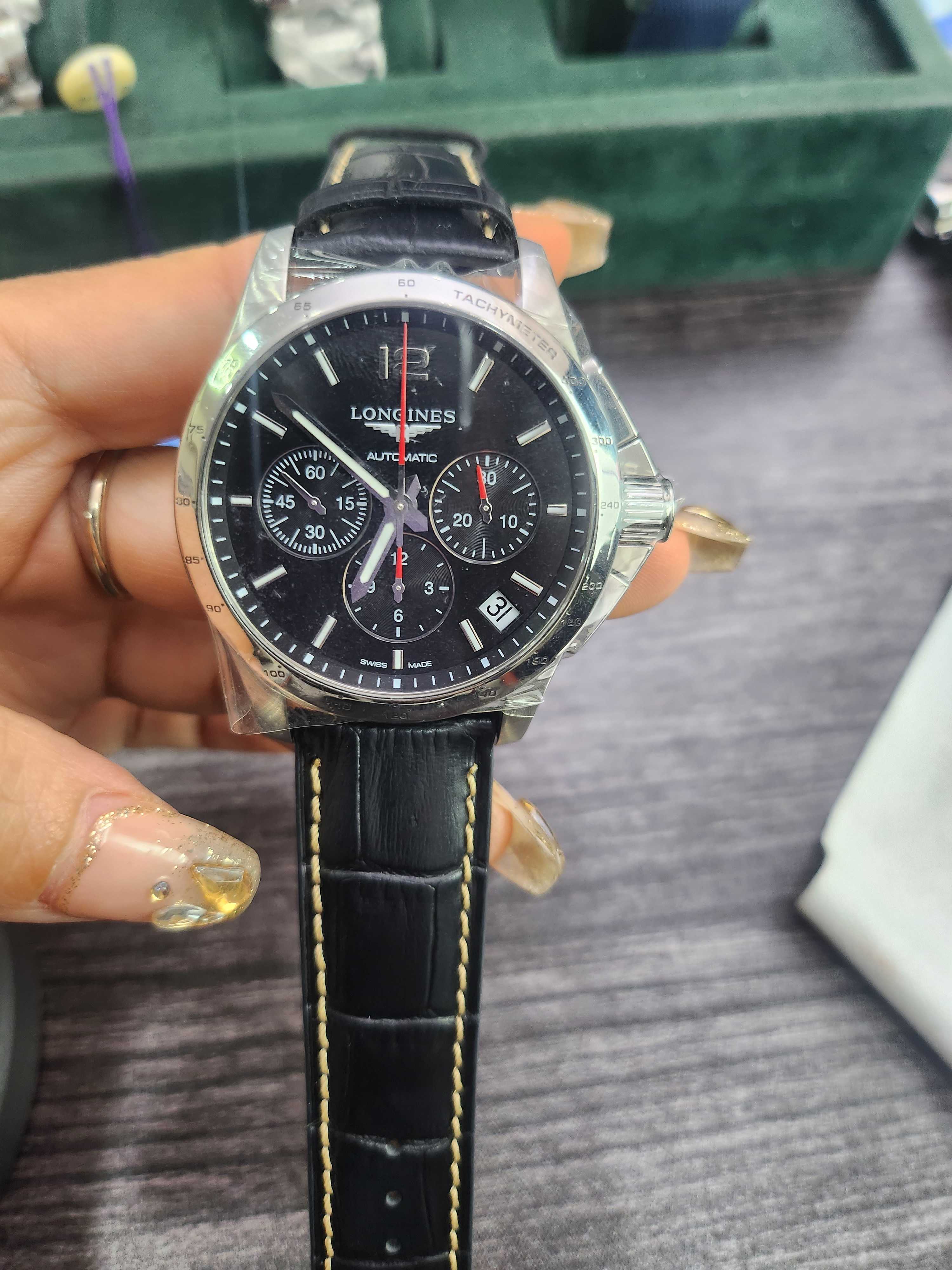 95新 Longines/浪琴 /亚虎2/浪琴/运动697/44.5mm表径/2公价/
