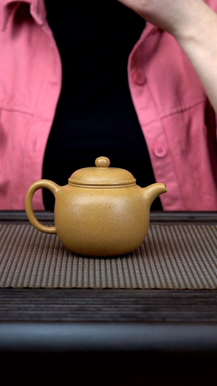 【闪购商品】紫砂茶壶ZJ黄金段匏尊300c