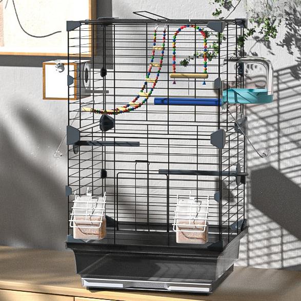 【小扬哥推荐】宠尚天鸟笼鹦鹉笼虎皮玄凤豪华别墅笼子牡丹八哥繁