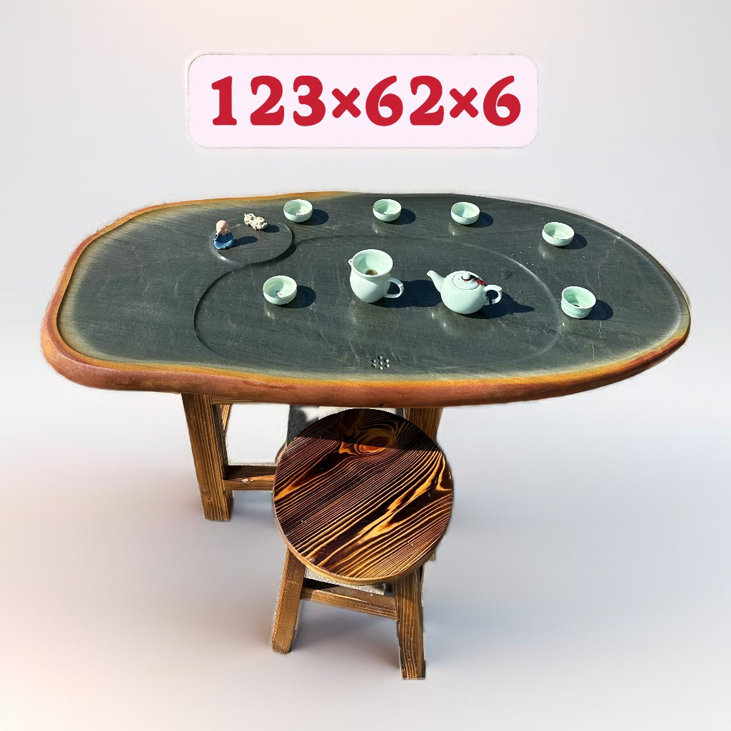 肇庆端砚天然原石功夫高端茶盘茶海茶台家用商务茶室书房会所送礼