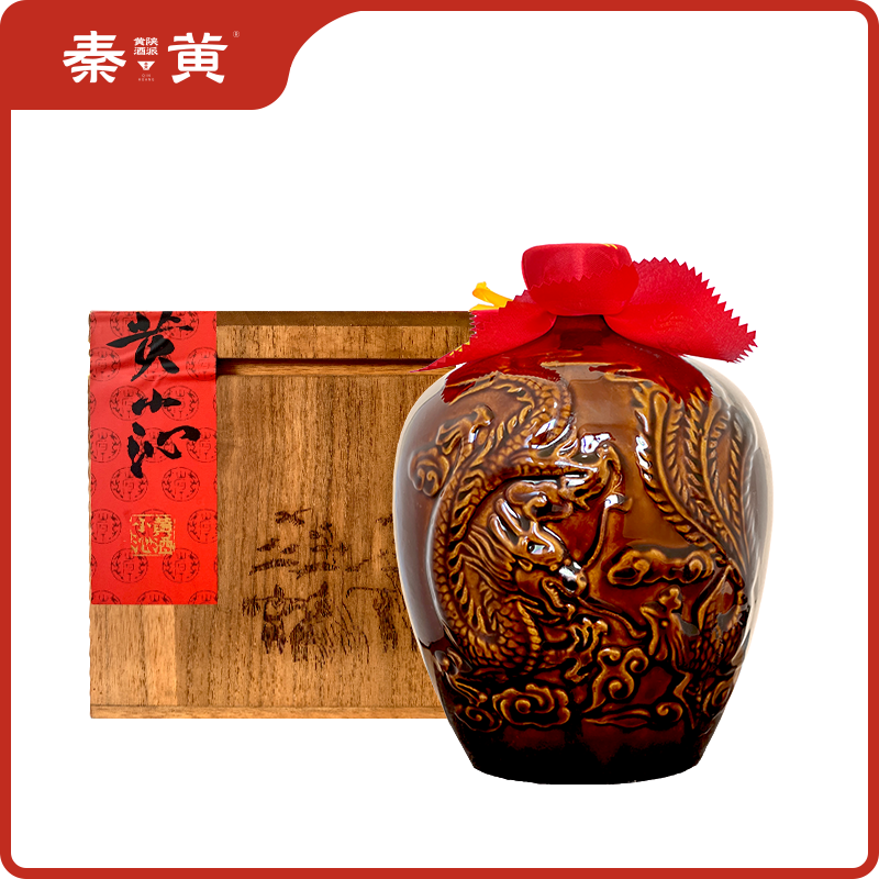 黄小沁黄酒2.5L坛子酒13度陈酿半甜型糯米酒传统工艺酿造珍藏