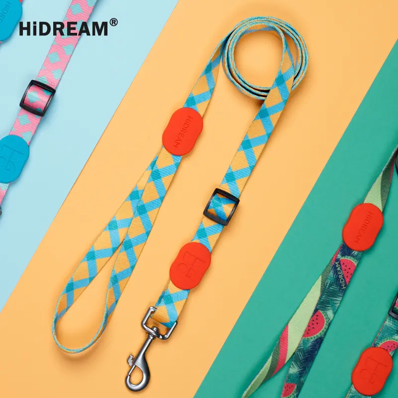 【王卡卡同款】狗狗牵引绳小中大型犬金毛柯基法斗宠物狗链拉带