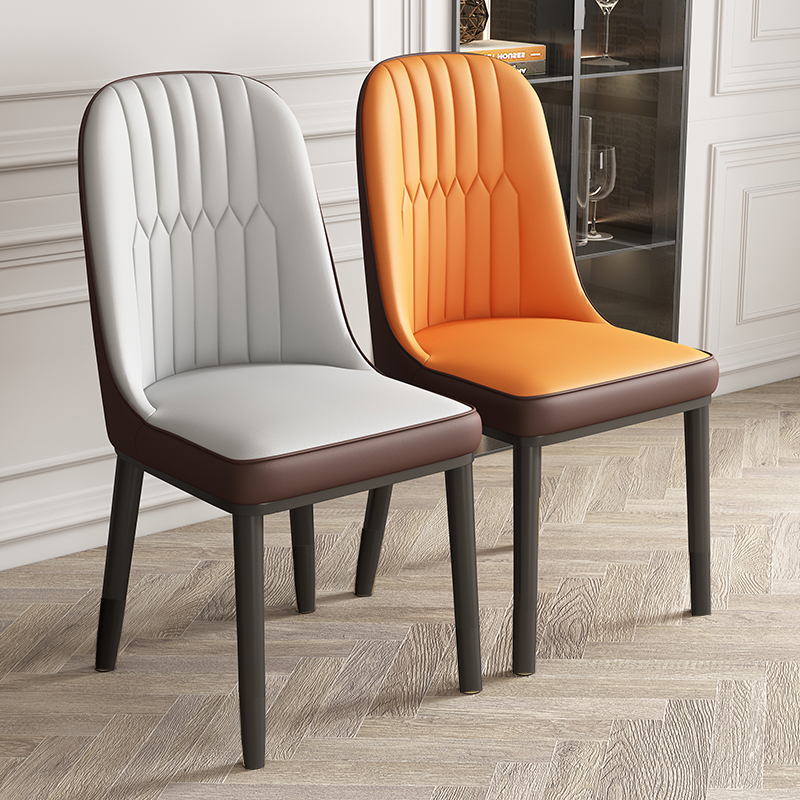 【特价款】餐椅餐椅家用现代简约网红靠背凳子餐厅椅子皮革酒店