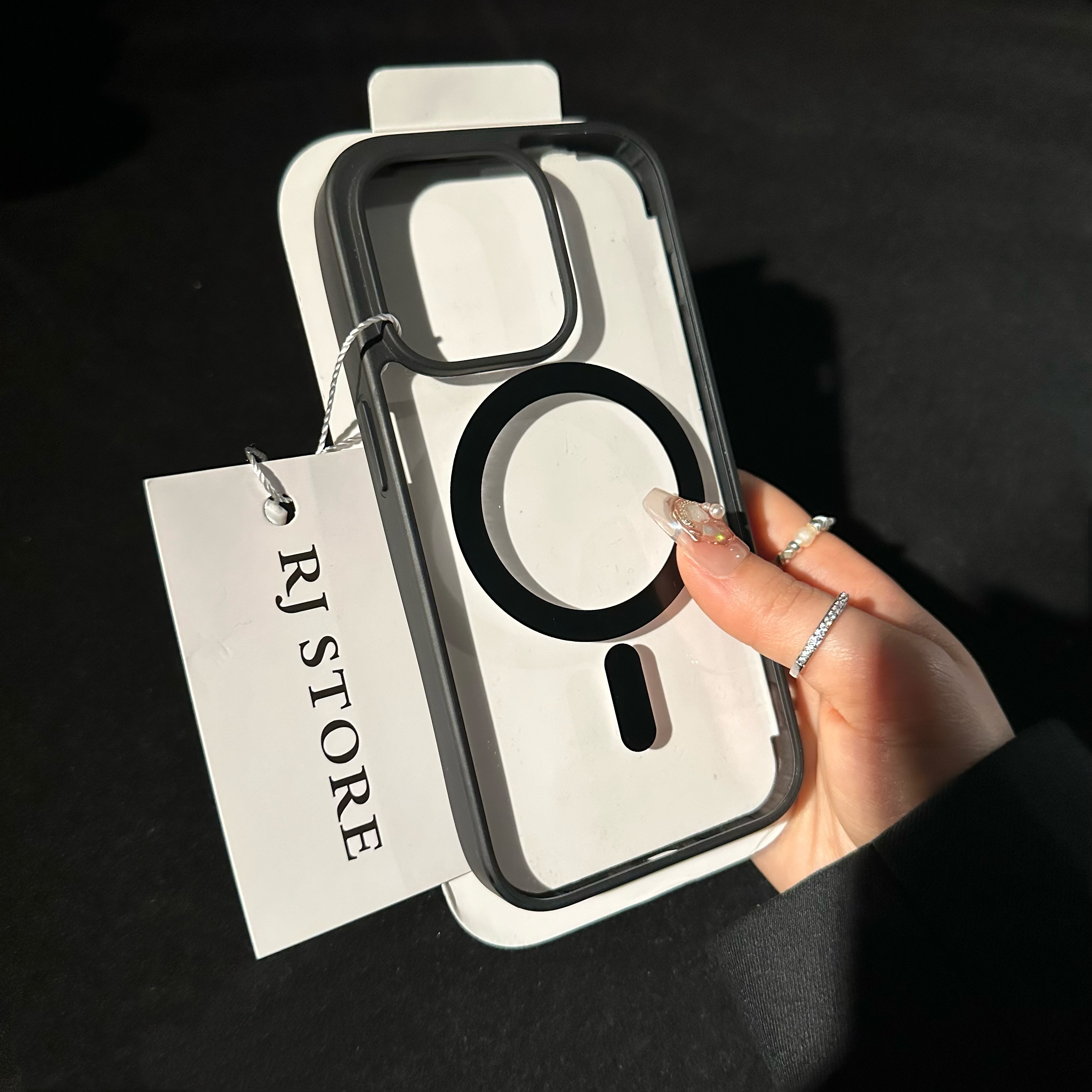 奥菲顿肤感磁吸透明适用苹果16/15promax手机壳iPhone13/12防摔14