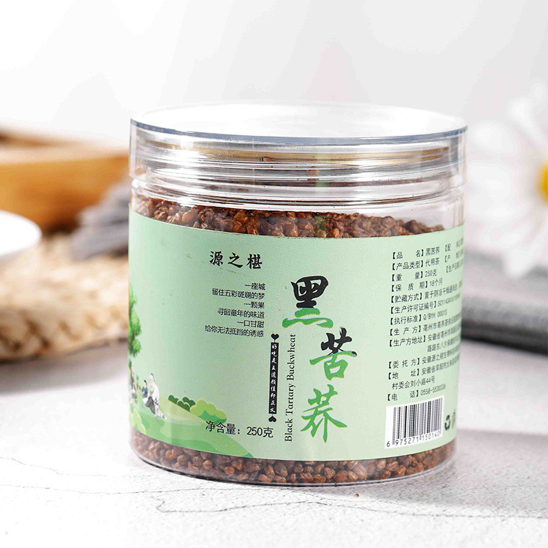 yuanzhishen/源之椹【四川凉山】黑苦荞250g/罐