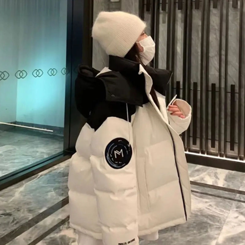 2023羽绒服羽绒服女短款2023冬装新款韩版宽松小个子羽绒服面包
