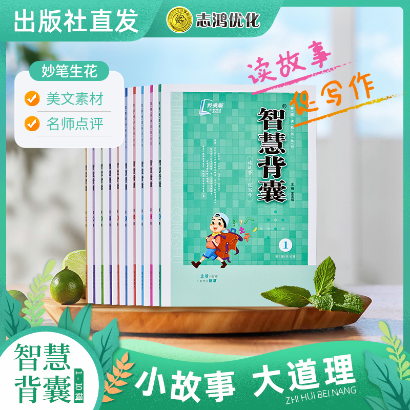 志鸿优化智慧背囊小学初中中学作文书作文素材 版权方直发