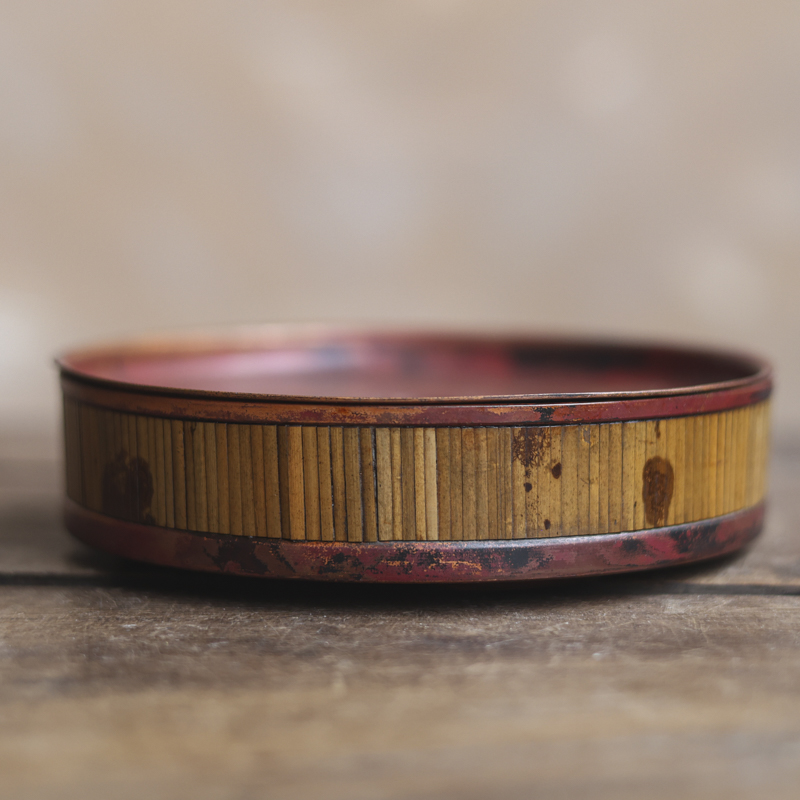 【细物慢造】云妃火烧色铜壶承（GT14）