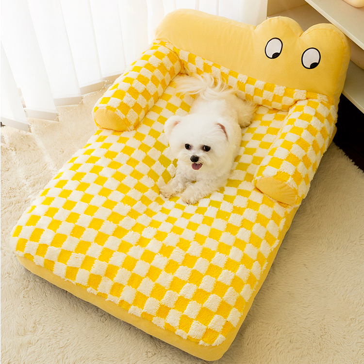  [达人]宠物大眼萌沙发窝睡垫沙发四季通用狗窝比熊泰迪7572