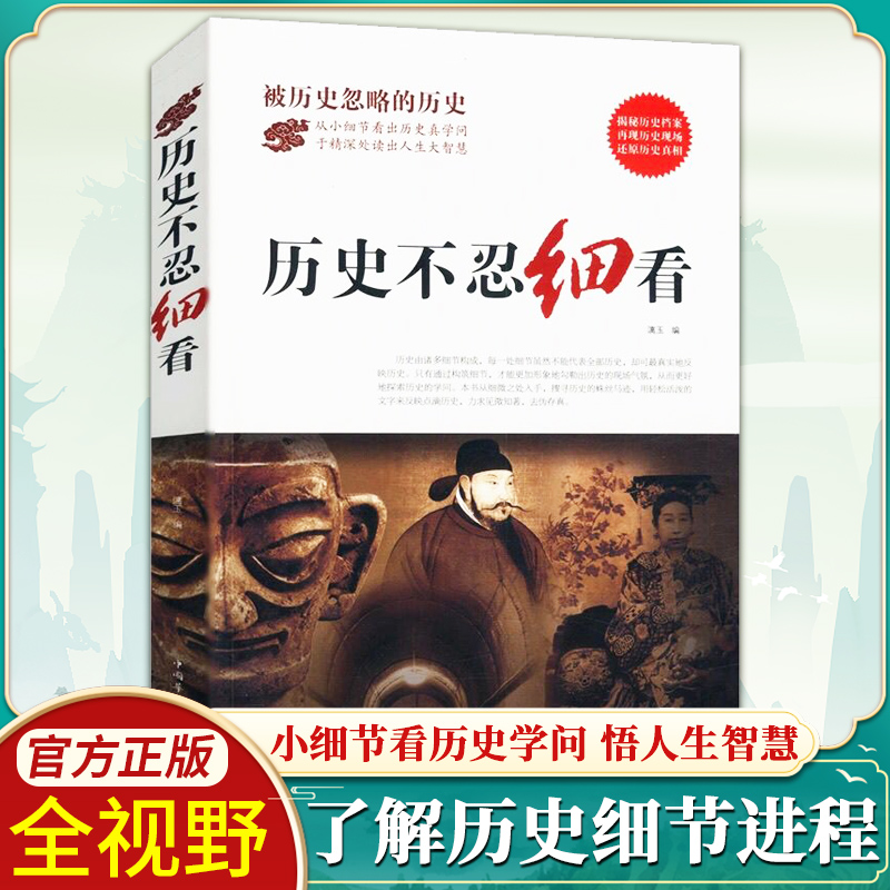 历史不忍细看被忽略的历史书籍 中华野史历史知识读物-B