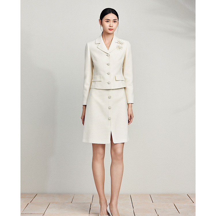 【双十二福利】MOJO.S.PHINE新款小香风短外套/MJFA02WJK711W41