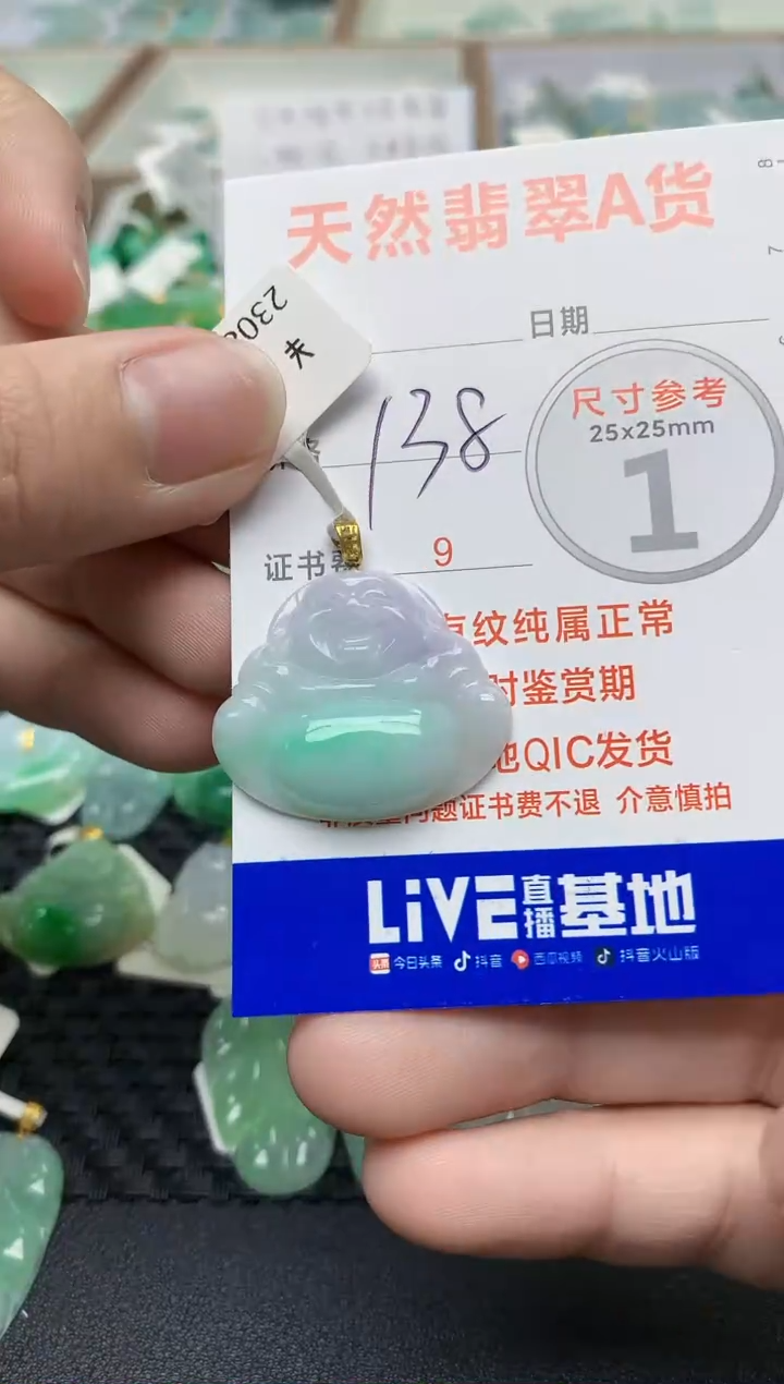【闪购商品】翡翠颈饰未镶嵌28