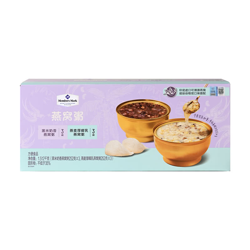 燕窝粥 1.512kg (252g*6)