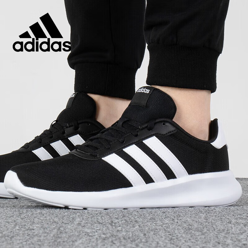 adidas/阿迪达斯跑鞋男鞋缓震透气轻便休闲舒适网面健身运动鞋