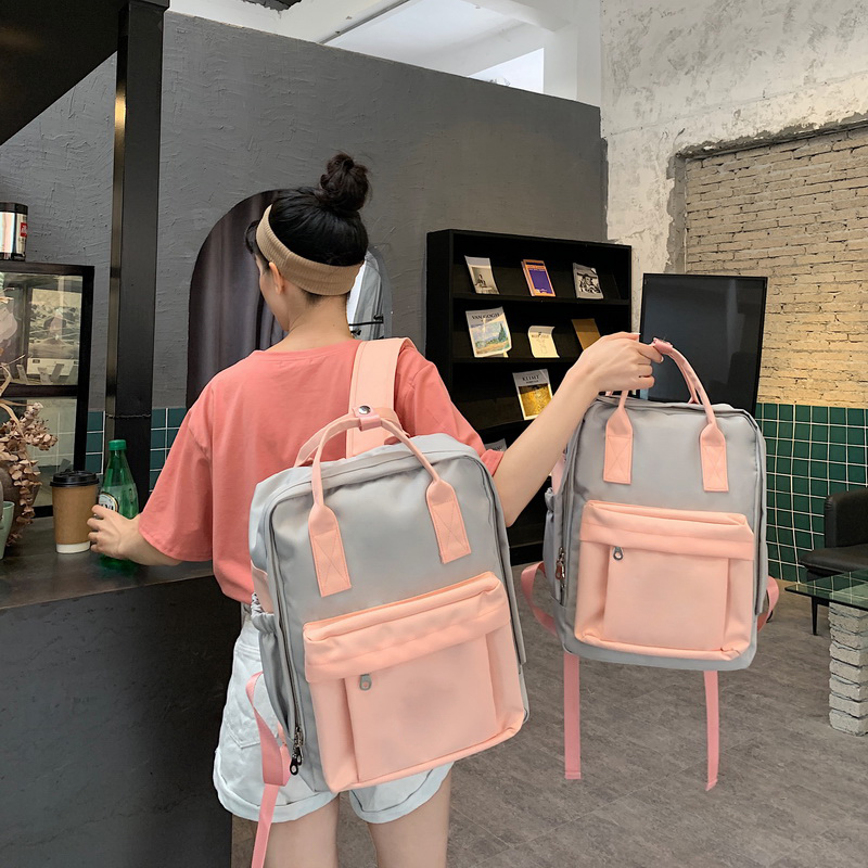 背包女双肩包2026新款时尚潮流通勤外出旅游轻便大容量大学生书包
