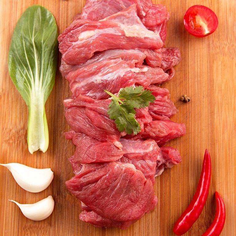 筋头巴脑鲜牛肉批发剔骨牛肉条牛筋肉冷冻调理生牛肉炖卤口感鲜嫩