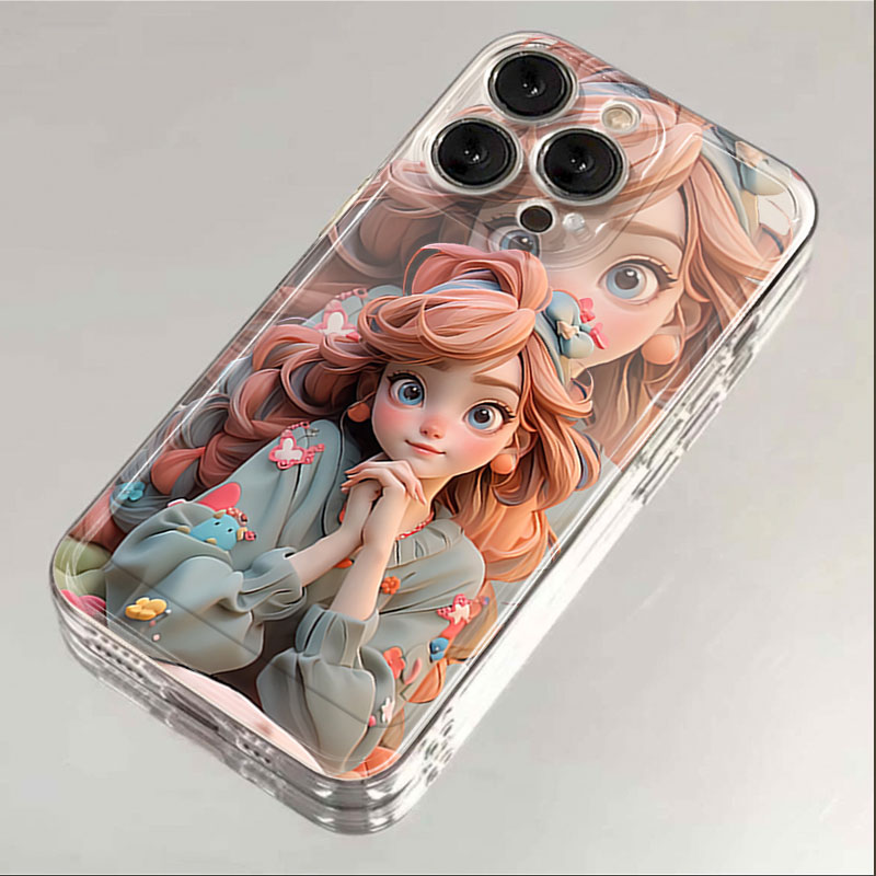 在逃公主iPhone15苹果手机壳P60华为mate小米vivo红米oppo卡通ins