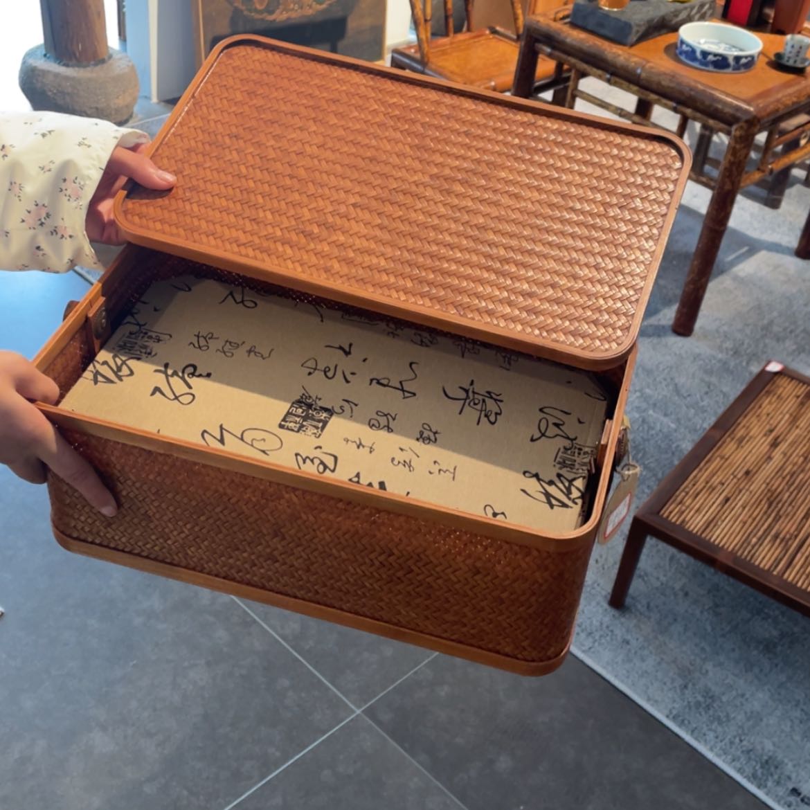 【闪购商品】竹编提篮