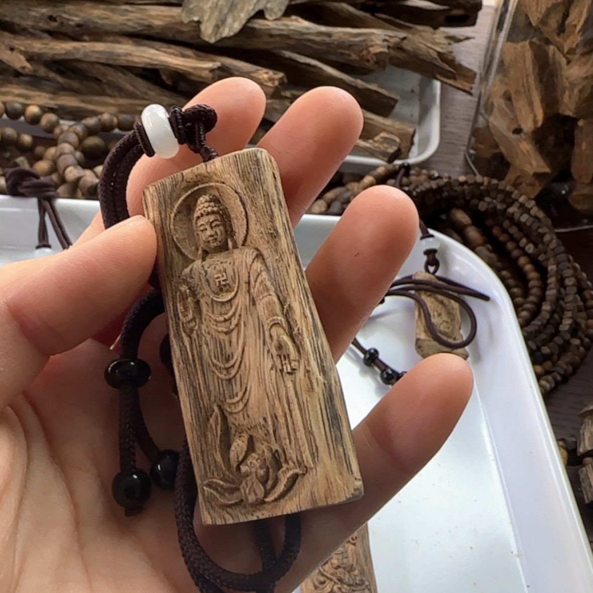 【闪购商品】香道类「****」雕刻牌