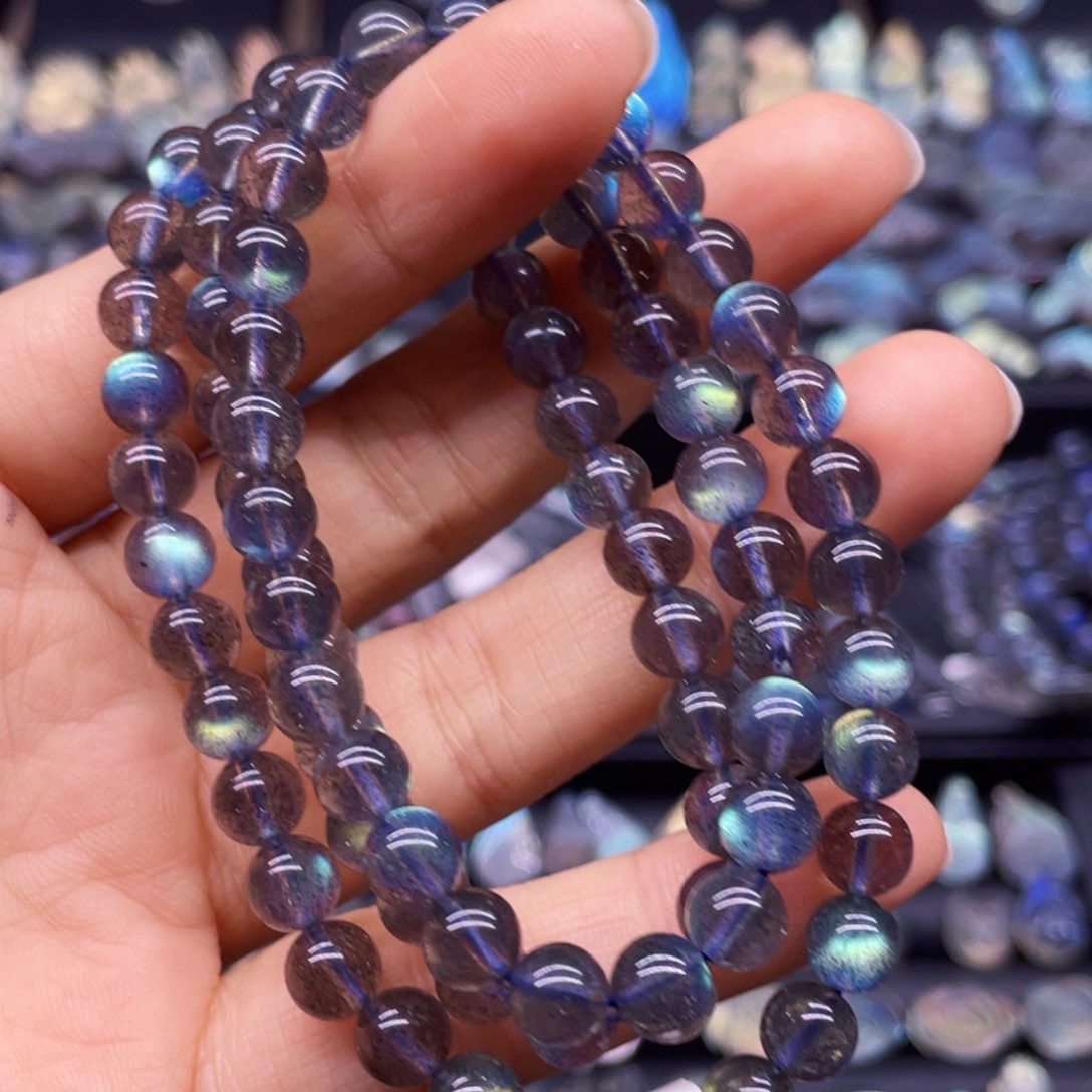 长石手串未镶嵌6.5左右