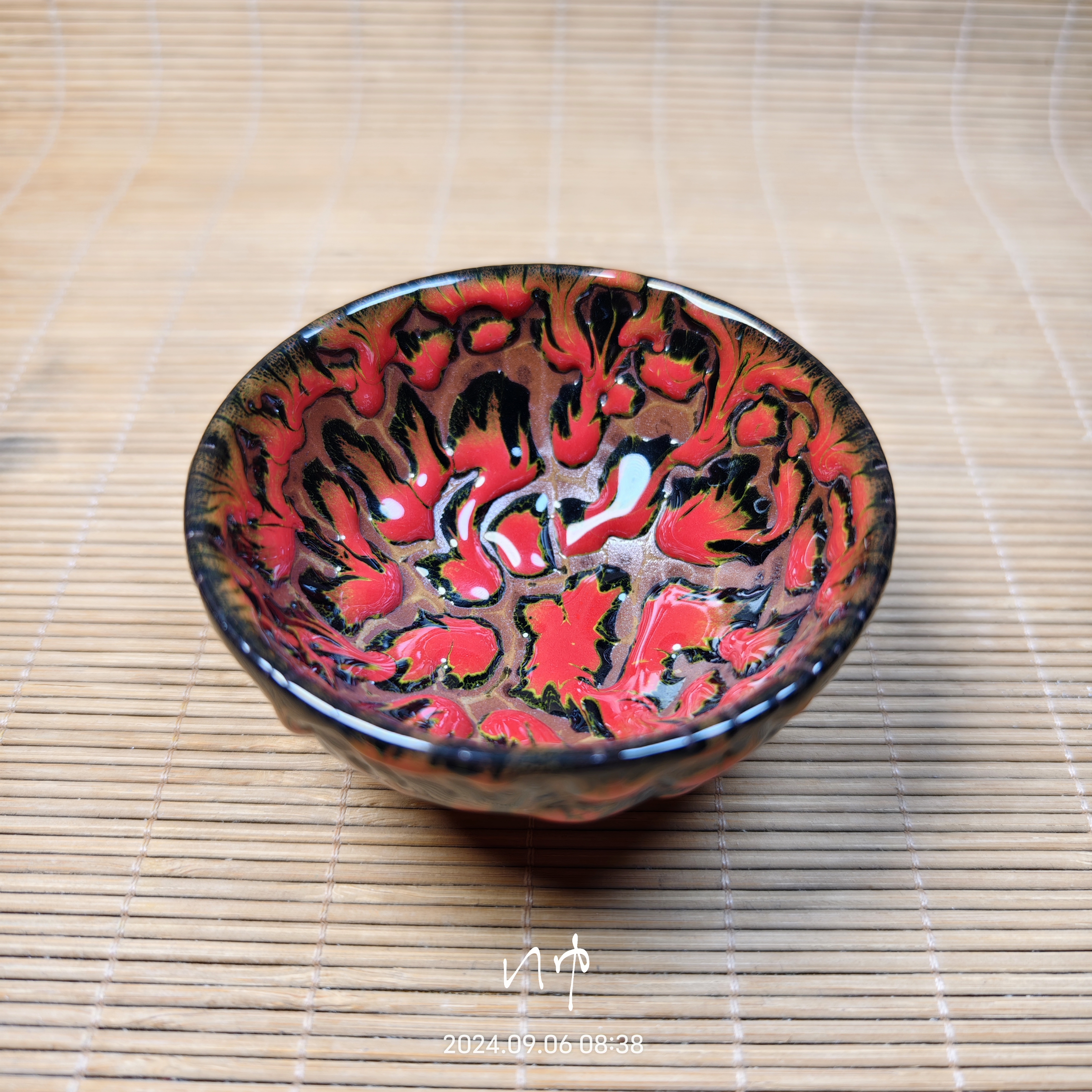 全品无瑕凤凰建盏茶具平口杯正宗茶盏主人杯水杯茶杯茶器收藏送礼