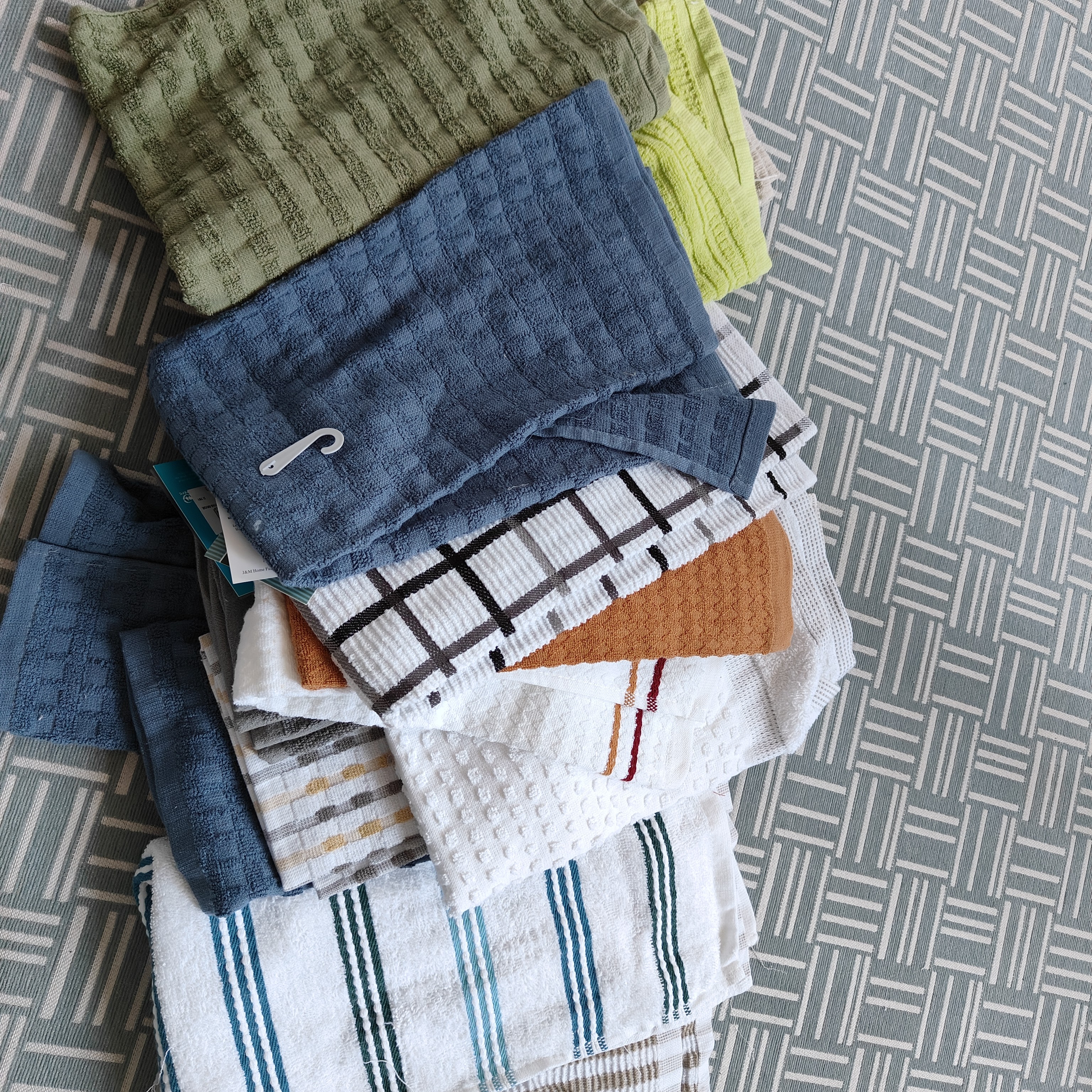 外贸多色纯棉毛巾尺寸约40*60起拍一发15条微瑕介意勿拍