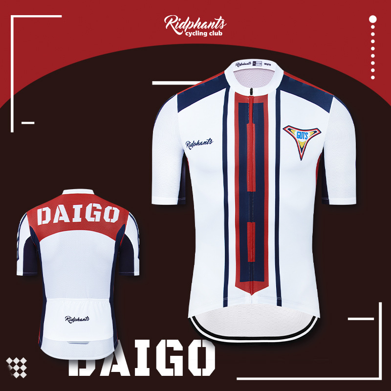 胜利队骑行服短袖夏季速干透气牛奶男女自行车山地车服单车